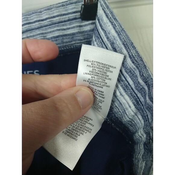 Jones New York Woman XXL Signature Skorts Zip Pocket Elastic Waist Drawstring... - Picture 7 of 10